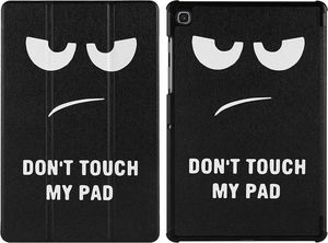 Etui na tablet Alogy Etui Alogy Book Cover do Galaxy Tab S5e 10.5 2019 Don't Touch My Pad + Szkło uniwersalny 6