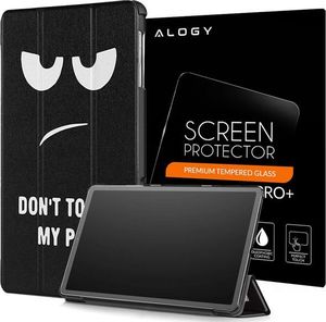 Etui na tablet Alogy Etui Alogy Book Cover do Galaxy Tab S5e 10.5 2019 Don't Touch My Pad + Szkło uniwersalny 7