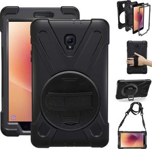 Etui na tablet Alogy Etui Alogy Pirate Armor do Galaxy Tab A 8.0 T380/T385 z rzepem + Szkło uniwersalny 2