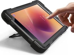 Etui na tablet Alogy Etui Alogy Pirate Armor do Galaxy Tab A 8.0 T380/T385 z rzepem + Szkło uniwersalny 3