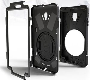 Etui na tablet Alogy Etui Alogy Pirate Armor do Galaxy Tab A 8.0 T380/T385 z rzepem + Szkło uniwersalny 8