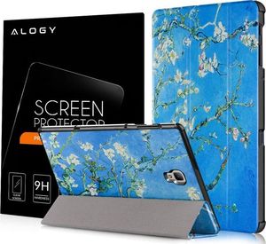 Etui na tablet Alogy Etui Alogy Book Cover do Galaxy Tab A 10.5 T590/ T595 Kwitnący migdałowiec (van Gogh) + Szkło uniwersalny 7