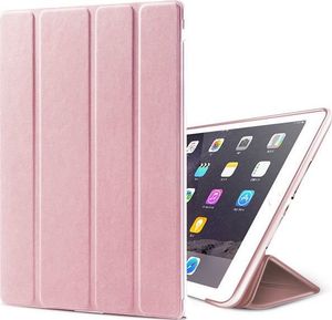 Etui na tablet Alogy Etui Alogy Smart Case Apple iPad 2 3 4 silikon Różowe + Szkło uniwersalny 1