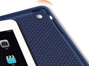 Etui na tablet Alogy Etui Alogy Smart Case Apple iPad 2 3 4 silikon Różowe + Szkło uniwersalny 4