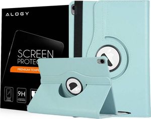 Etui na tablet Alogy Etui obrotowe Alogy 360 Apple iPad Pro 11 2018 niebieskie + Szkło uniwersalny 2