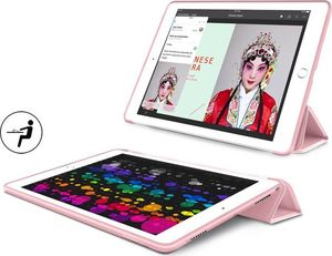 Etui na tablet Alogy Etui Alogy Smart Case gel do Apple iPad Air 3 2019/ Pro 10.5 Różowe +Szkło uniwersalny 7