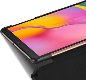 Etui na tablet Dux Ducis Etui Dux Ducis Domo do Samsung Galaxy Tab A 10.1 2019 czarne + Szkło Alogy uniwersalny 4