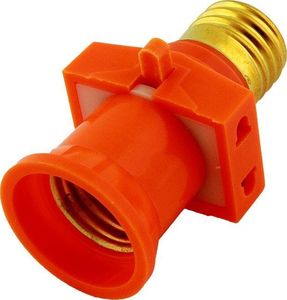 ECpower ZD40A ROZGAŁĘŹNIK ŻARÓWKI POMARAŃCZOWY E27 uniwersalny 2