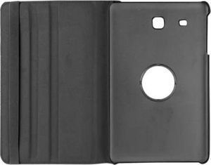 Etui na tablet 4kom.pl Etui skórzane PU 360Obrotowe do Galaxy Tab E 9.6 T560 T561 Różowe 3