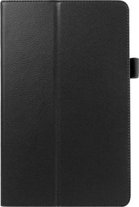 Etui na tablet 4kom.pl Etui stojak do Samsung Galaxy Tab A 8.0 2019 T290/ T295 Czarne + Szkło Alogy uniwersalny 3