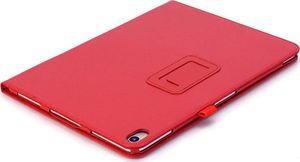 Stojak 4kom.pl Etui stojak do Apple iPad Pro 11 2018 czerwone + Szkło Alogy uniwersalny 5