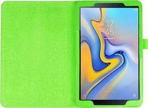 Etui na tablet 4kom.pl Etui stojak do Samsung Galaxy Tab A 10.5 T590/T595 zielone + Szkło uniwersalny 4