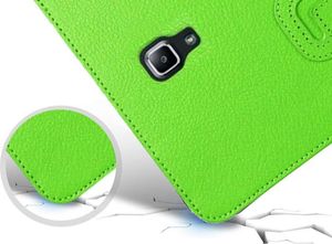 Etui na tablet 4kom.pl Etui stojak do Samsung Galaxy Tab A 10.5 T590/T595 zielone + Szkło uniwersalny 6