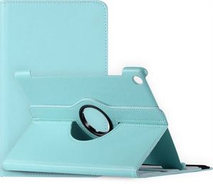 Etui na tablet 4kom.pl Etui obrotowe 360 Huawei MediaPad M5 10.8/ M5 pro Niebieskie +Szkło uniwersalny 1