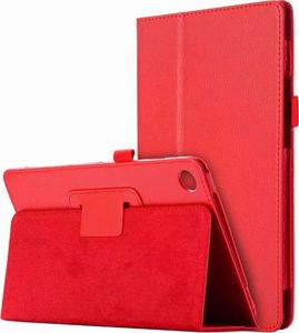 Etui na tablet 4kom.pl Etui stojak Huawei MediaPad M5 8.4 Czerwone uniwersalny 1