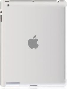 Etui na tablet 4kom.pl Przezroczyste etui Back Cover do iPad 2 / 3 / 4 Białe uniwersalny 2