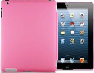 Etui na tablet 4kom.pl Matowe etui Back Cover do Apple iPad 2 / 3 / 4 różowe uniwersalny 1