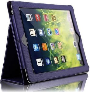 Etui na tablet 4kom.pl Etui Stojak do Apple iPad 9.7 2017 / 2018 Granatowe uniwersalny 2