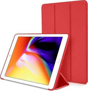 Etui na tablet 4kom.pl Etui Alogy Smart Case do Apple iPad Air 3 2019/ Pro 10.5 Czerwone + Szkło uniwersalny 2