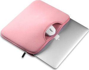 Torba 4kom.pl Torba pokrowiec neopren do MacBooka Air Pro 13 Różowa uniwersalny 3