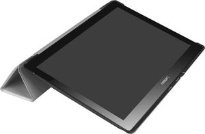 Etui na tablet 4kom.pl Czarne etui skórzane PU typu Stojak Book Cover Lenovo Tab2 A10-70 uniwersalny 4
