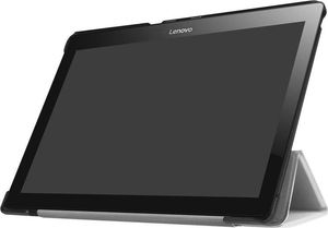 Etui na tablet 4kom.pl Czarne etui skórzane PU typu Stojak Book Cover Lenovo Tab2 A10-70 uniwersalny 5