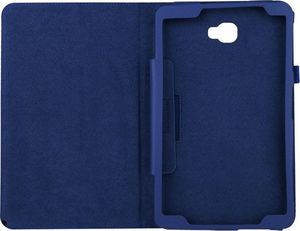 Etui na tablet 4kom.pl Etui stojak do Galaxy Tab A 10.1'' T580, T585 Niebieskie uniwersalny 5