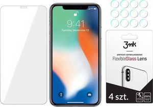 3MK Szkło 3mk Flexible Glass 7H Apple iPhone 11 Pro Max + Szkło na obiektyw uniwersalny 3