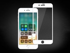 Mocolo Szkło Mocolo 3D na cały ekran Apple iPhone 8/SE 2020 białe uniwersalny 4