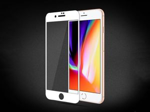 Mocolo Szkło Mocolo 3D na cały ekran Apple iPhone 8/SE 2020 białe uniwersalny 5