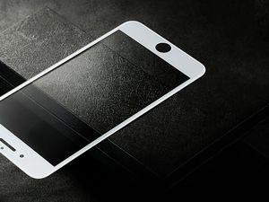 Mocolo Szkło Mocolo 3D na cały ekran Apple iPhone 8/SE 2020 białe uniwersalny 6