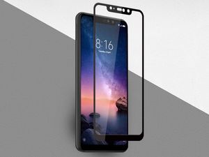 Mocolo Szkło Mocolo Full Glue do Xiaomi Redmi Note 6 Pro czarne uniwersalny 6