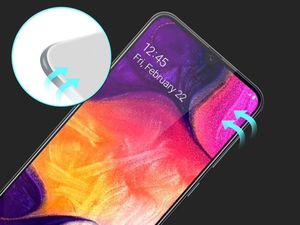 Mocolo Szkło Mocolo TG+ Full Glue 5D do Samsung Galaxy A30S/A50/A50S czarne uniwersalny 6