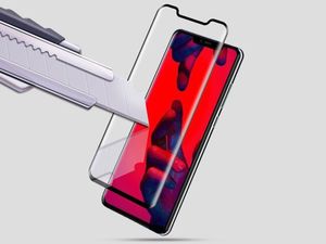 Mocolo Szkło Mocolo 3D+TG do Huawei Mate 20 Pro czarne uniwersalny 3