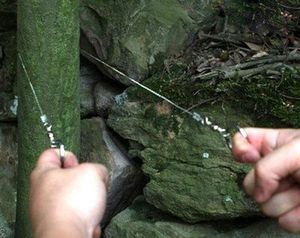 Apte AG519 PIŁA RĘCZNA STRUNOWA DO CIĘCIA SURVIVAL STAL uniwersalny 3