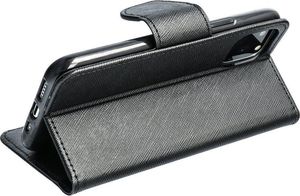 Etui Fancy Book Huawei P40 Lite E czarny/black 3