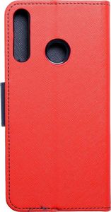 Etui Fancy Book Huawei P40 Lite E czerwony/red 2