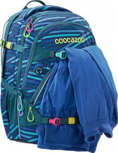 Coocazoo Plecak szkolny ScaleRale Zebra Stripe Blue 3