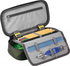 Piórnik Coocazoo PencilDenzel Polygon Bricks Grey 2