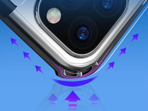 XUNDD Etui Ring Holder Clear Armor XUNDD do Apple iPhone 11 Pro +Szkło 3mk FG Max uniwersalny 7