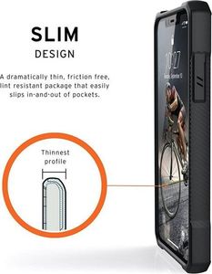 UAG Etui UAG Urban Armor Gear Monarch iPhone 11 Pro Max black Carbon Fiber + Szkło Alogy uniwersalny 4