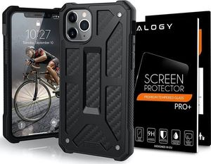 UAG Etui UAG Urban Armor Gear Monarch iPhone 11 Pro Max black Carbon Fiber + Szkło Alogy uniwersalny 7