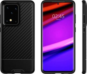 Spigen Etui Spigen Core Armor do Samsung Galaxy S20 Ultra Black + 2x Folia Spigen uniwersalny 3