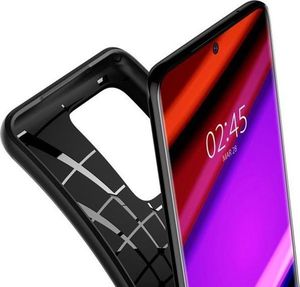 Spigen Etui Spigen Core Armor do Samsung Galaxy S20 Ultra Black + 2x Folia Spigen uniwersalny 4