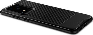 Spigen Etui Spigen Core Armor do Samsung Galaxy S20 Ultra Black + 2x Folia Spigen uniwersalny 6