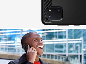 Spigen Etui Spigen Rugged Armor do Galaxy Note 10 Lite Matte Black + Szkło Mocolo TG+3D uniwersalny 6