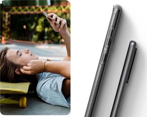 Spigen Etui Spigen Liquid Crystal do Samsung Galaxy S20 Ultra Crystal Clear + 2x Folia Spigen uniwersalny 4