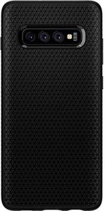 Spigen Etui Spigen Liquid Air do Samsung Galaxy S10 Matte Black +Folia Neo Flex uniwersalny 5