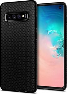 Spigen Etui Spigen Liquid Air do Samsung Galaxy S10 Matte Black +Folia Neo Flex uniwersalny 8