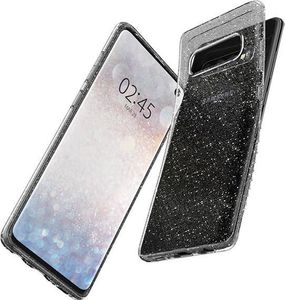 Spigen Etui Spigen Liquid Crystal Glitter do Samsung Galaxy S10 Quartz + Folia sgp uniwersalny 3